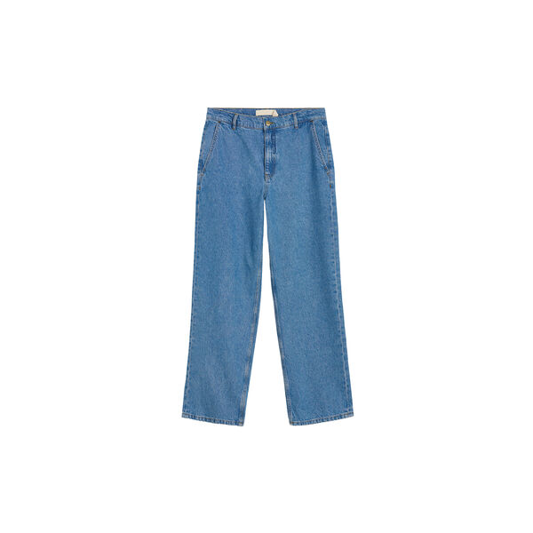 Carlo Midwaist Wide Jeans I, clear blue, Aiayu