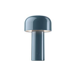 Bellhop bordslampa, clear blue, Flos