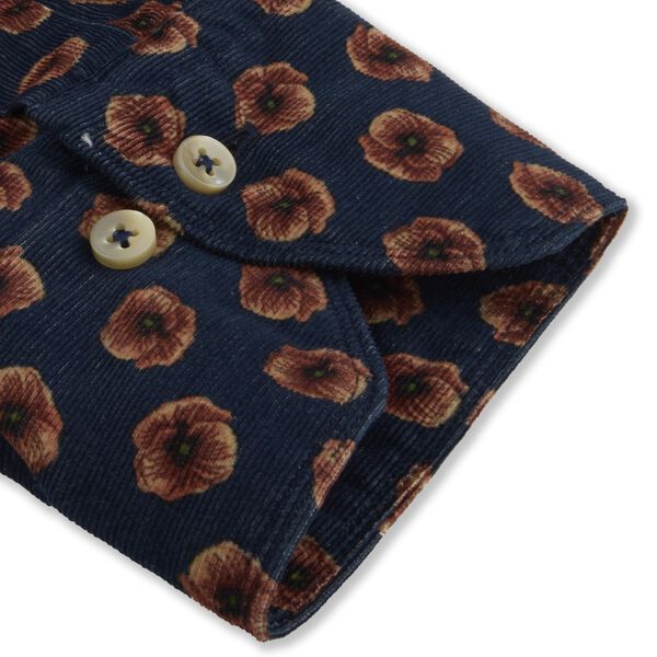 Regular C72 RC cuff Casual, navy pattern, Stenstr&ouml;ms