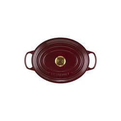 Signature oval gryta 6,3 L, garnet, Le Creuset