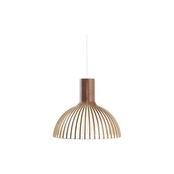 Victo 4250 Pendant, walnut, Secto Design