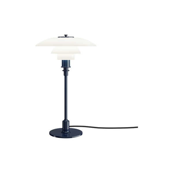 PH 3/2 Table Lamp, glossy deep blue, Louis Poulsen