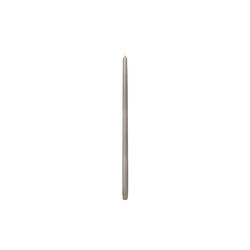LED tall taper candle, sandstone, Uyuni Lighting
