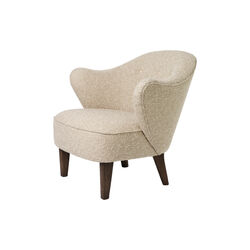 Ingeborg Lounge Chair & Ottoman, dark stained/zero 0001 Ingeborg Lounge Chair & Ottoman, dark stained/zero 0001, Audo Copenhagen
