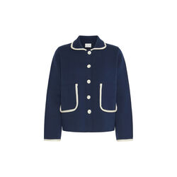IRUMA Cardigan, maritime blue, Atelier Rêve