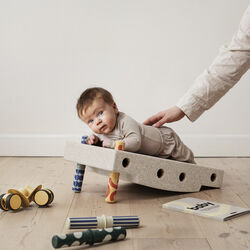 Aktivitetsset för bebisar, sand grey/honey yellow, MODU