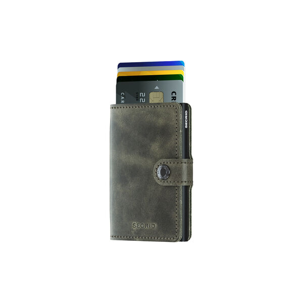 Miniwallet Vintage, oliv/svart Miniwallet Vintage, oliv/svart, Secrid