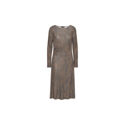 Dress With pleats, beige dotted, Ilse Jacobsen Hornbæk