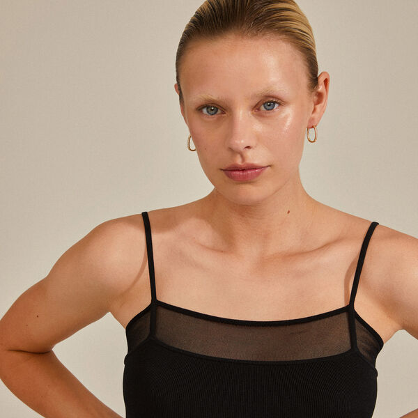 STAR Recycled Hoops, gold-plated, Pilgrim