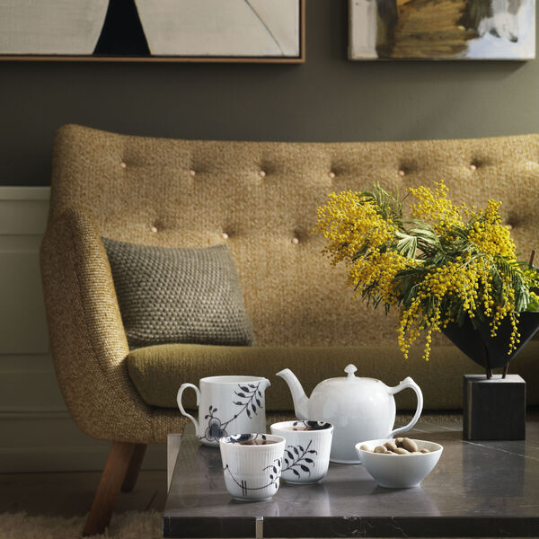 Black Fluted Mega modern kanna, 70 cl, Royal Copenhagen