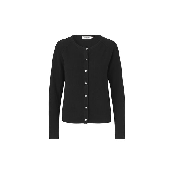 Wool & Cashmere Cardigan , black, Rosemunde