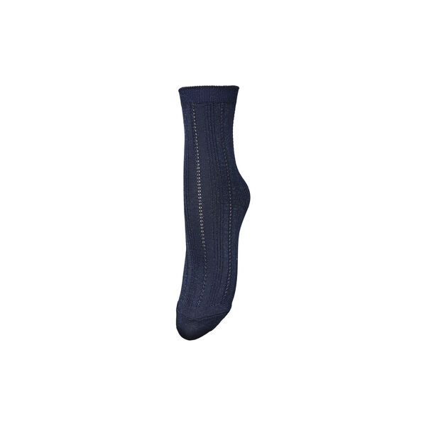 Glitter Drake Sock, dress blue, Becksöndergaard
