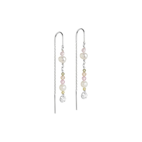 Sofia &ouml;rh&auml;ngen, silver/light pink, ENAMEL Copenhagen