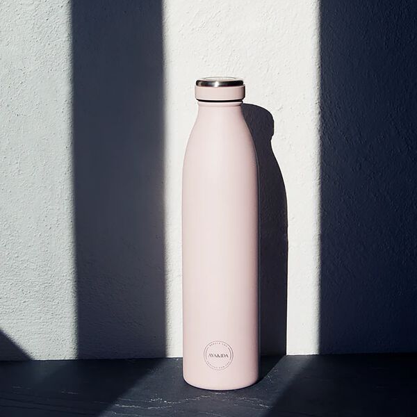 Vattenflaska, soft rose, AYA&IDA