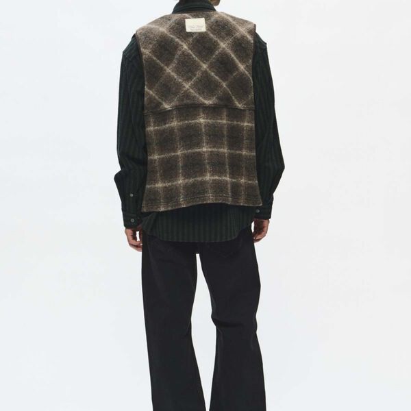 WWEik vest, delicioso check, Wood Wood