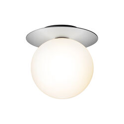Liila 1 Large Wall Lamp, light silver/opal, Nuura