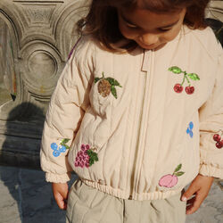 Juno Sequin Bomber Jacket, frappé, Konges Sløjd