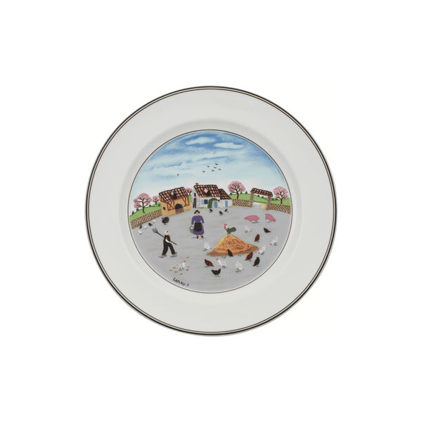 Design Naif tallrik, fågelfarm Design Naif tallrik, fågelfarm, Villeroy & Boch