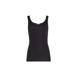 Cotton Seamless Tank Top, black, HANRO