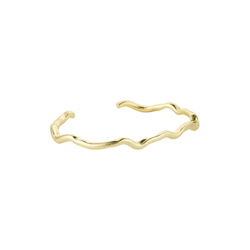 Nina bangle armband, guldpläterat, Pure by Nat