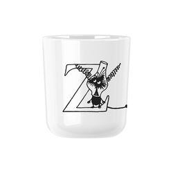 Moomin ABC mugg Z, moomin white, RIG-TIG