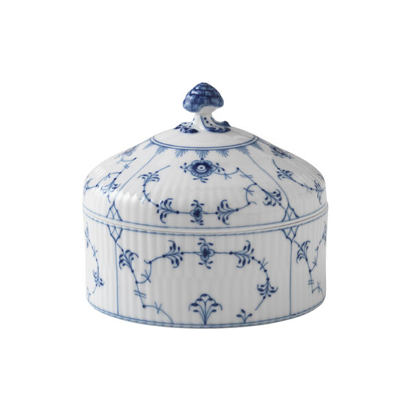 Blue Fluted Plain bonbonniere Blue Fluted Plain bonbonniere, Royal Copenhagen