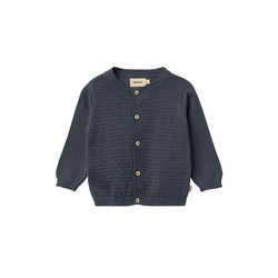 Knit Cardigan Bj&oslash;rn, ink, Wheat