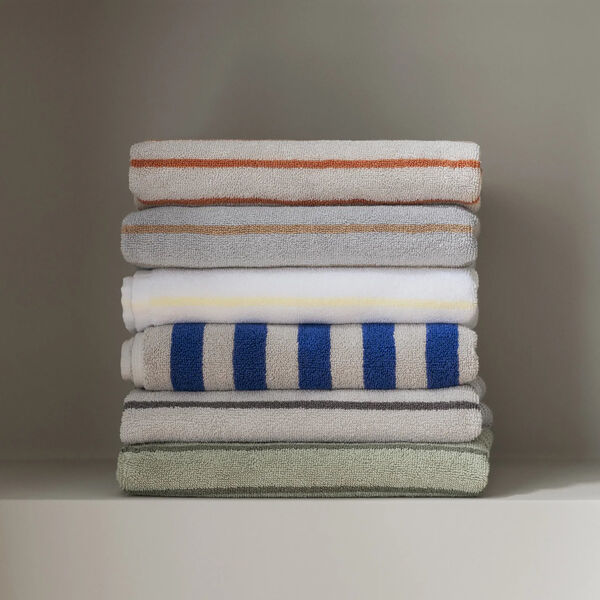 ARTO Badhandduk tunna r&auml;nder, desert sage/agave green, Blomus