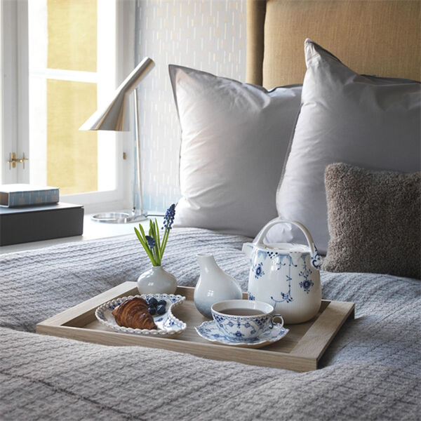 Blue Fluted Full Lace cup and saucer, Royal Copenhagen