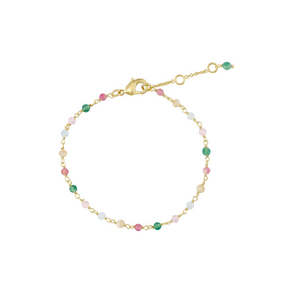 Armband med natursten, multi, Pure by Nat