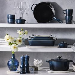 Signature gjutj&auml;rn stekpanna med tr&auml;handtag &Oslash; 28 cm, nuit, Le Creuset