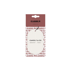 No. 5 Scented Car/Room Tag, Bergamot Neroli, Candly & Co