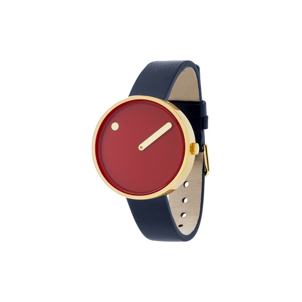 Picto armbandsur, cinnamon red/midnight blue, PICTO