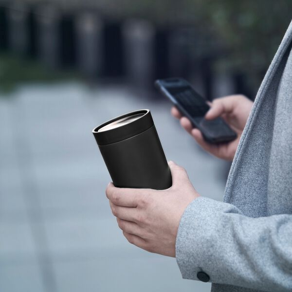 To Go Click termosmugg 0,4 L, black metallic To Go Click termosmugg 0,4 L, black metallic, Stelton