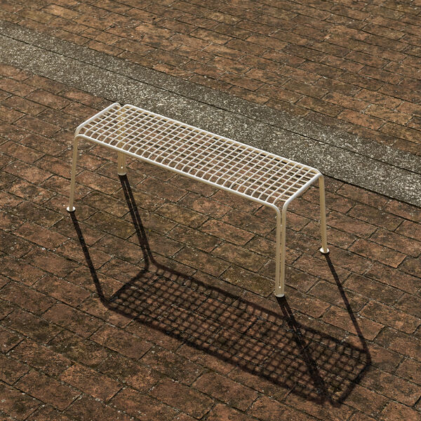 Thorvald SC112 Outdoor Bench, ivory, &Tradition