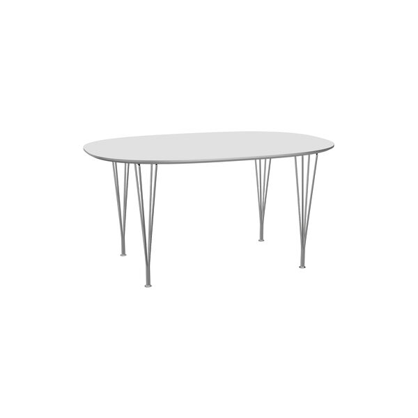 FH B612 Superellipse™ Matbord, vit, Fritz Hansen