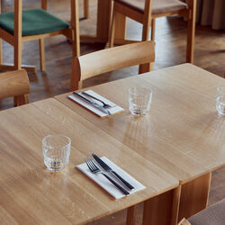 Quatrefoil Table, oak, Form & Refine