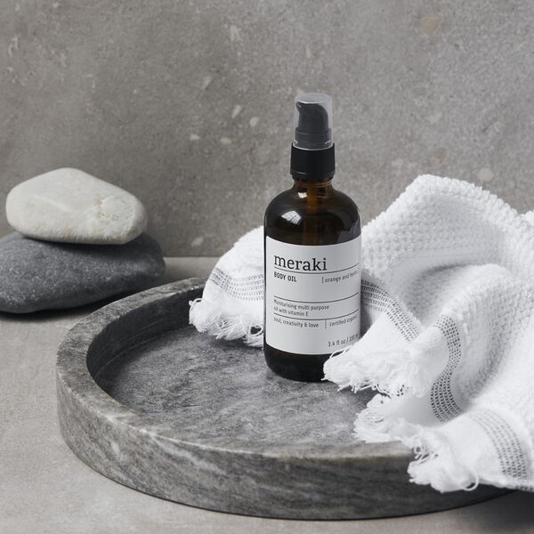 Body Oil, orange & herbs, Meraki