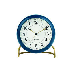 AJ Station bordsur, petroleum, Arne Jacobsen Clocks