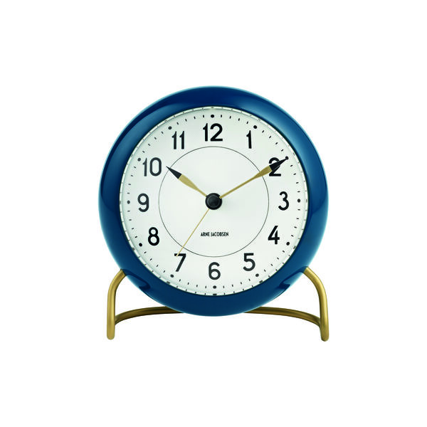 AJ Station bordsur, petroleum, Arne Jacobsen Clocks