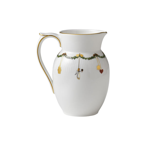 Star Fluted Christmas kanna, 90 cl Star Fluted Christmas kanna, 90 cl, Royal Copenhagen