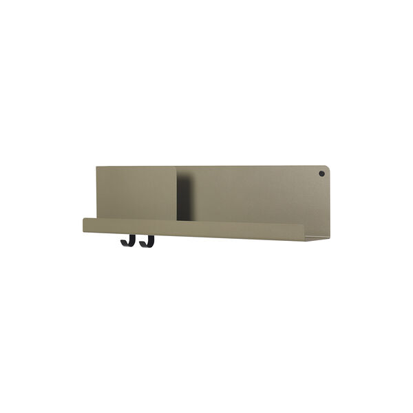 Folded Shelves, olive Folded Shelves, olive, Muuto