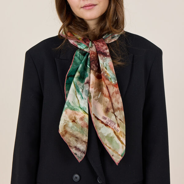 GRANITE Scarf, green/rose, Bella Ballou