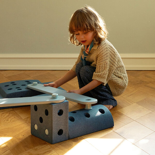 2 x Balansbommar, sky blue, MODU