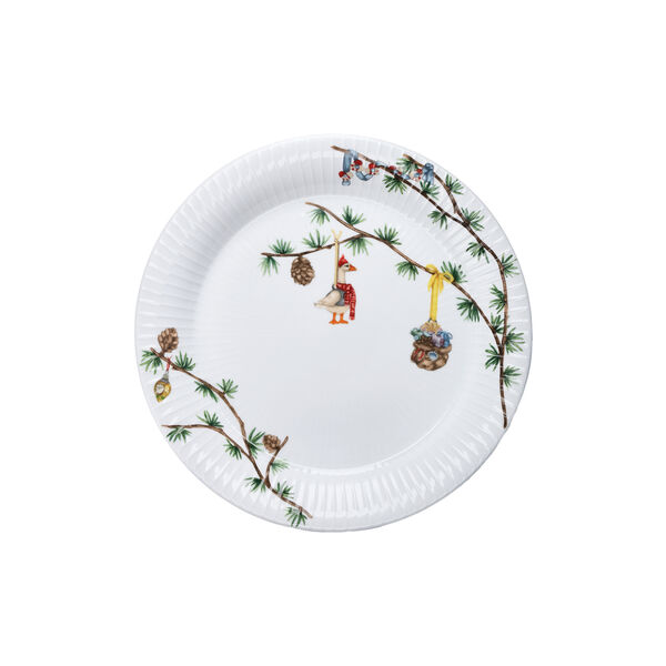 Hammersh&oslash;i Christmas tallrik &Oslash; 27 cm, g&aring;s, K&auml;hler
