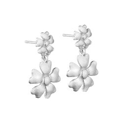 Poppy &ouml;ronh&auml;ngen, silverpl&auml;terade, Pure by Nat