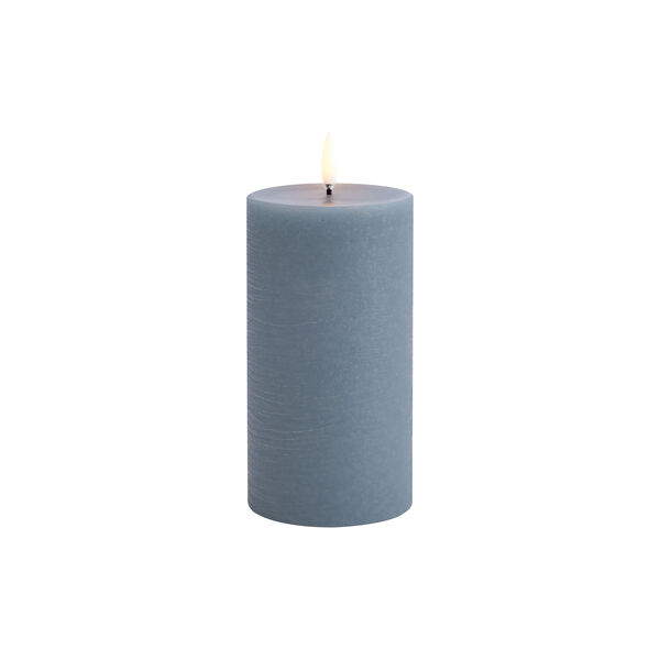 LED Pillar Candle 15 cm, hazy blue LED Pillar Candle 15 cm, hazy blue, Uyuni Lighting