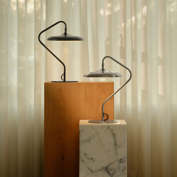 Artist bordslampa, rostfrit st&aring;l, Design For The People