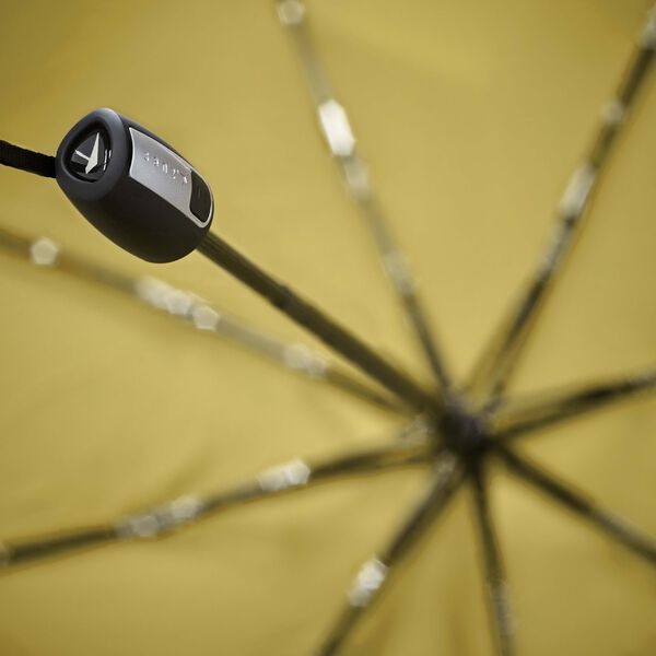 Mini Automatisk Hopf&auml;llbart Stormparaply, dusky citron, Senz