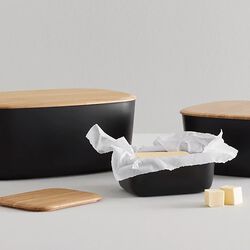 BOX-IT br&oslash;dboks 23 cm, black, RIG-TIG